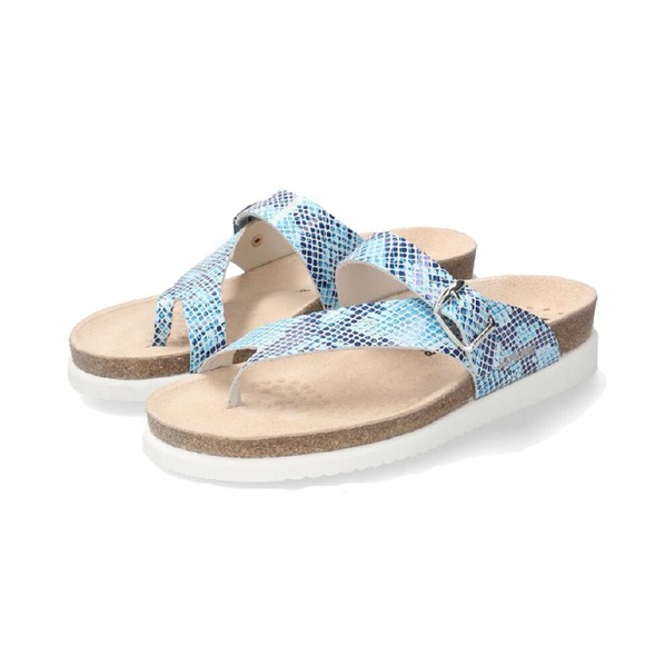 Mephisto Shoes - New Mephisto Women's Helen - Turqoise Sand Boa